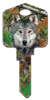 DPW2 - Wolf Deep Woods, Wolf, house key, forest, licensed, blank key
