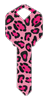 HK10 - Pink Leopard Print happy, key, pink, leopard, print, animal, pattern, house, keys, kw, sc1, wr5