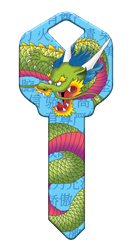 HK36 - Dragon happy, key, dragon, dragons, fantasy, chinese, japanese, house, keys, kw, sc1, wr5