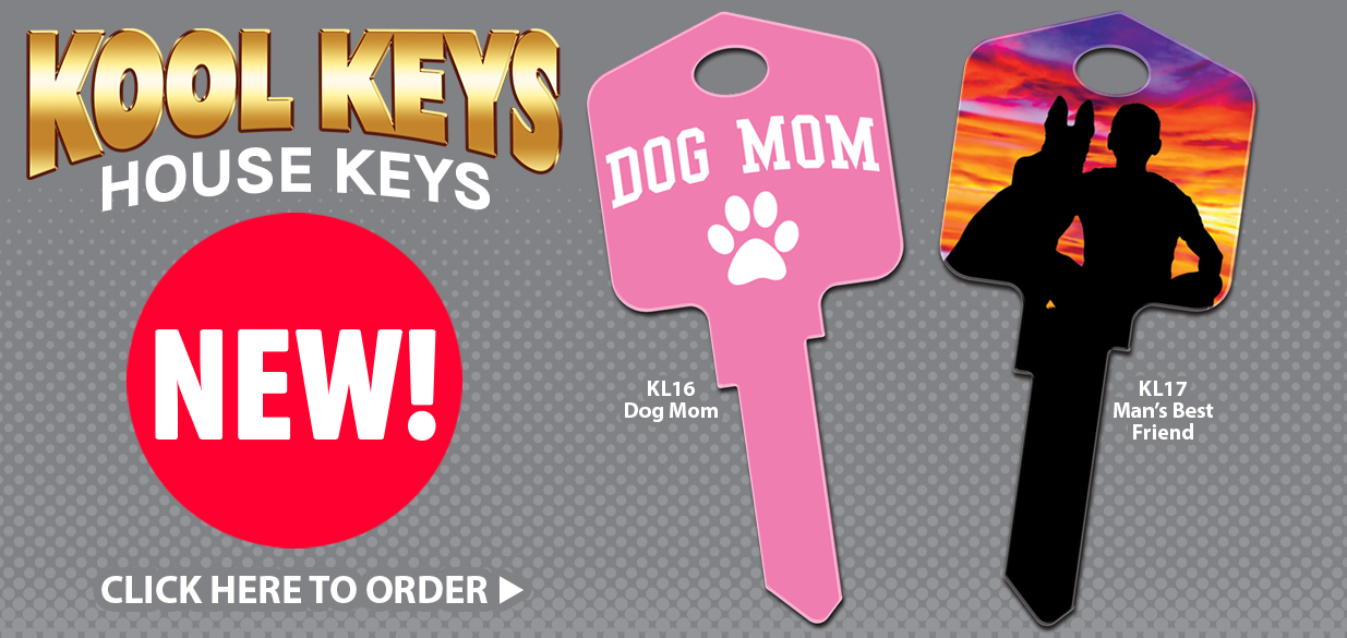 Shop our New Kool Keys house keys!