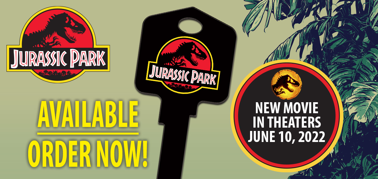 New Jurassic Park House Key Available! Order Now!