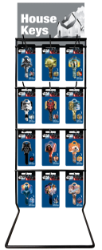 12 Hook Key Display Rack #RACK-12  