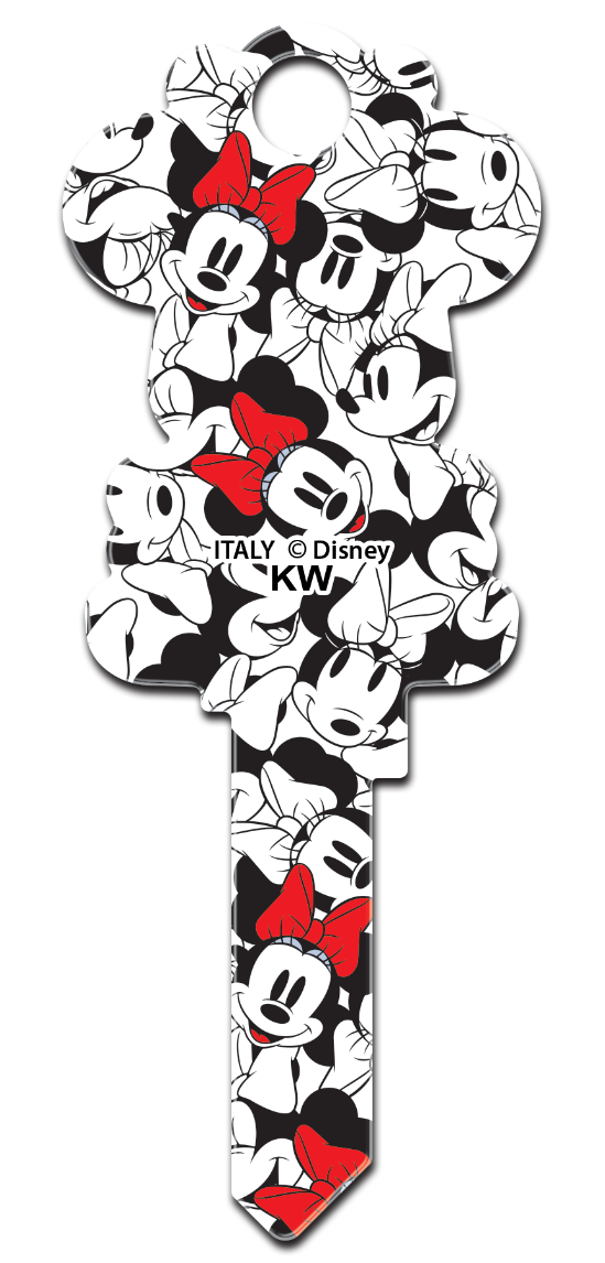 Minnie Mouse Shaped House Key