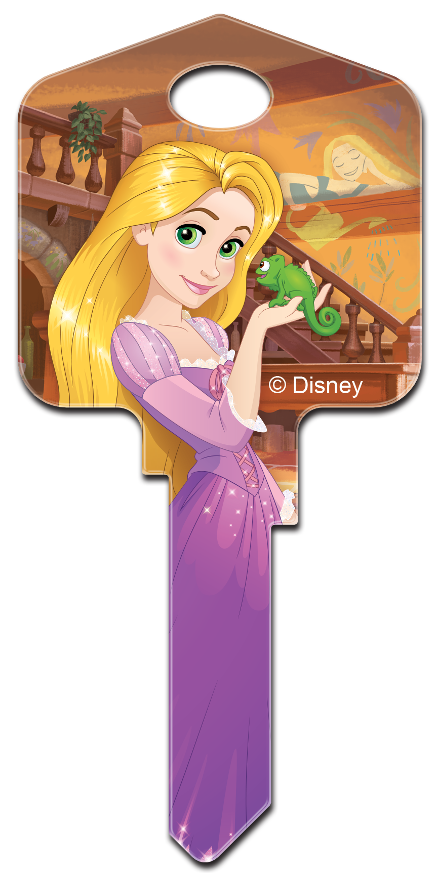 Schlage Disney Tangled Rapunzel House Key Blank SC1 