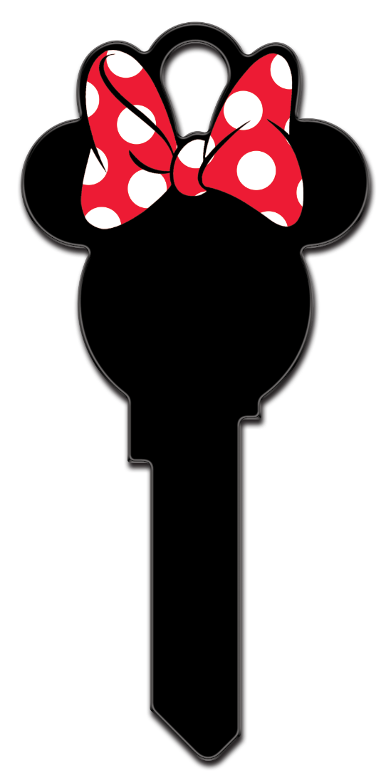 D120 - Minnie Mouse Head Shape  - D120
