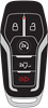 Ford "Ford Logo" 5 Button PEPS FOB 2 Way (902 MHZ) 5926054 