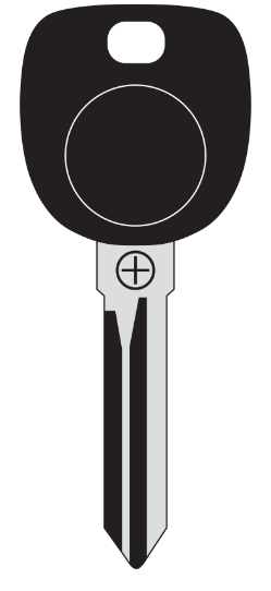 GM "Plain Non-Logo" Circle Plus Transponder 16261  