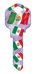 HK21 - Mexican Flag happy, key, mexican, mexico, flag, flags, house, keys, kw, sc1, wr5