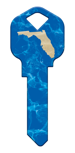HK77 - Florida  happy, key, florida, house, keys, kwikset, Schlage, weiser, kw, sc1, wr5