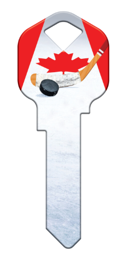 HK84 - Hockey Canada  happy, key, sport, sports, hockey, canada, house, keys, kwikset, Schlage, weiser, kw, sc1, wr5