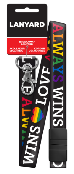HKL5 - Love Wins  lanyard, lanyards