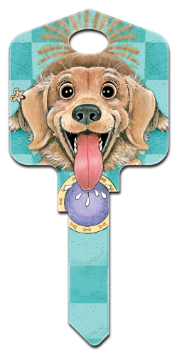 GP2 - Feed Me  Paws and Claws, Gary Patterson, Feed Me, house key blanks, licensed, painted,art,licensed, kw,wr,sc1,key,keys,house key,housekeys,house keys