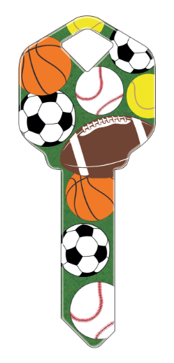 HK17 - Sports  happy, key, sports, sport, tennis, soccer, basketball, baseball, football, ball, balls, house, keys, kw, sc1, wr5