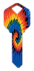 HK2 - Tie-Dye  happy, key, tie, dye, tie-dye, colorful, house, key, kw, sc1, wr5