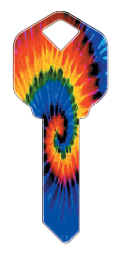 HK2 - Tie-Dye  happy, key, tie, dye, tie-dye, colorful, house, key, kw, sc1, wr5