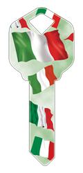 HK23 - Italian Flag happy, key, italian, italy, flag, flags, house, keys, kw, sc1, wr5