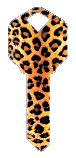 HK25 - Leopard  happy, key, leopard, leopards, print, animal, wild, fashion, pattern, zoo, house, keys, kw, sc1, wr5