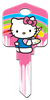 SR7 - Paint Hello Kitty, house key, licensed, painted, key blanks, paint,key,house keys,license,licensed,art,hello,kitty
