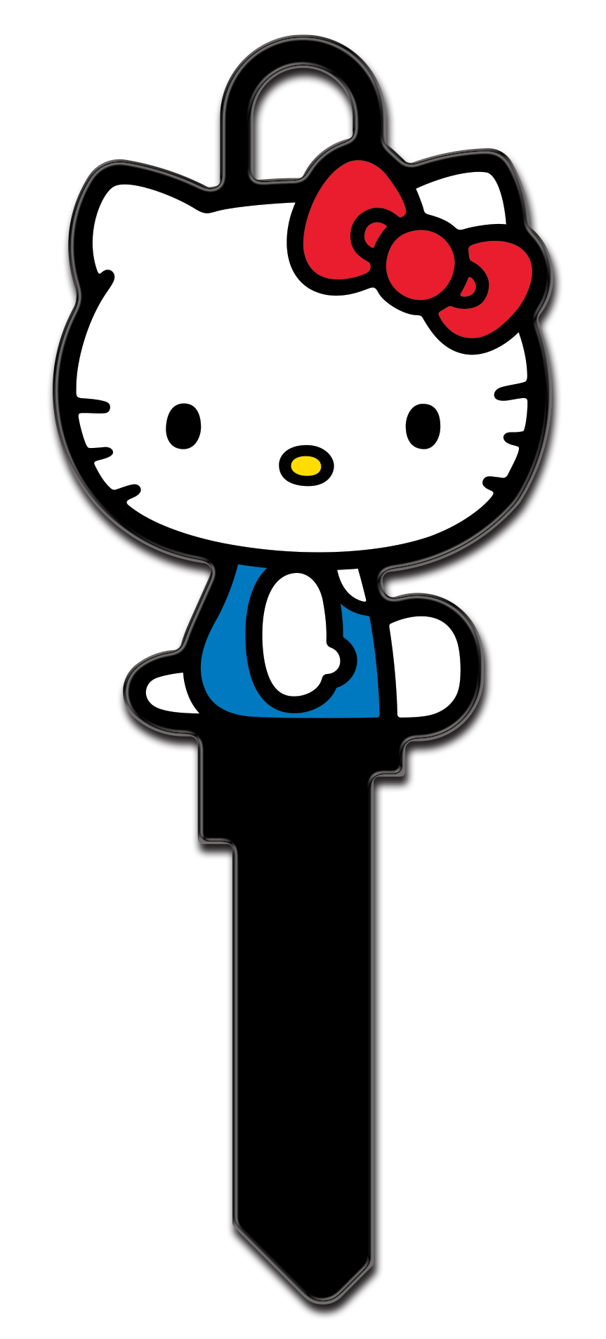 Hello Kitty Shaped Licensed Painted House Key Blank