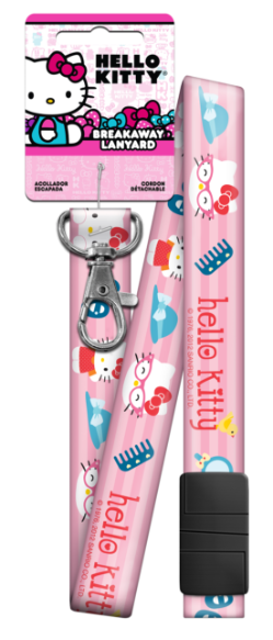 SRL1 - Hello Kitty<sup>&reg;</sup> Dollhouse  Hello Kitty,hello,kitty,lanyard,key,keys,necklace,kw,sc1,wr,licensed,license,official,dollhouse, lanyards