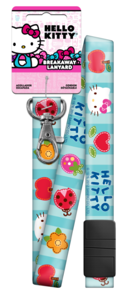 SRL2 - Hello Kitty<sup>&reg;</sup> Patchwork  Hello Kitty,hello,kitty,lanyard,lanyards,key,keys,art,official,licensed,license,art,gift,wr,kw,sc1,patchwork, lanyards