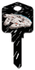 SW16 - Millennium Falcon Star Wars, Millennium Falcon, house key blank, licensed house key