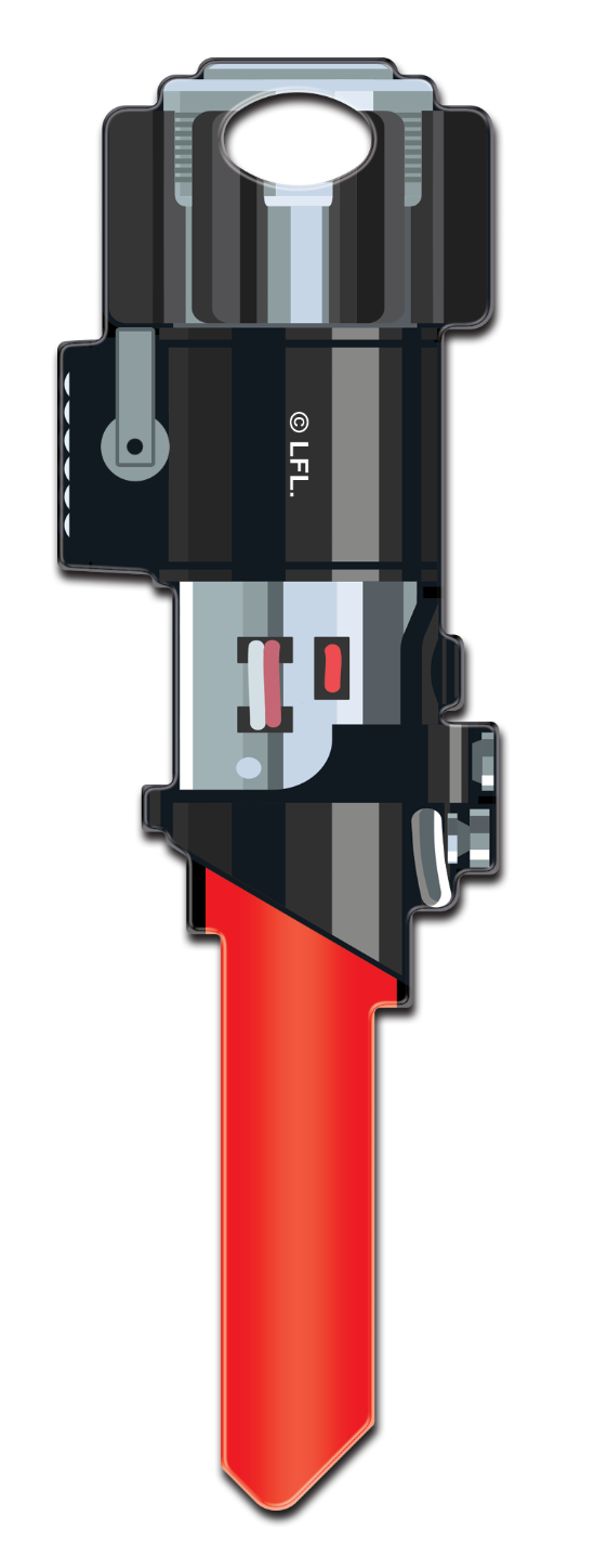SW19 -  Darth Vader Lightsaber Shape  - SW19
