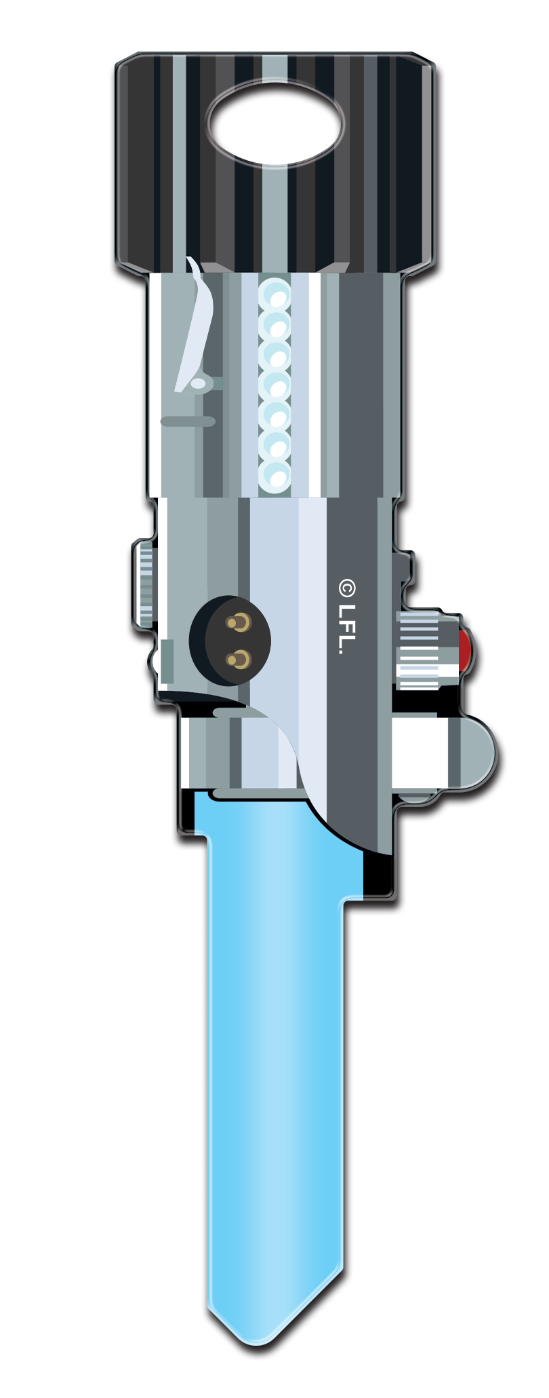 SW20 -  Luke Skywalker Lightsaber Shape  - SW20