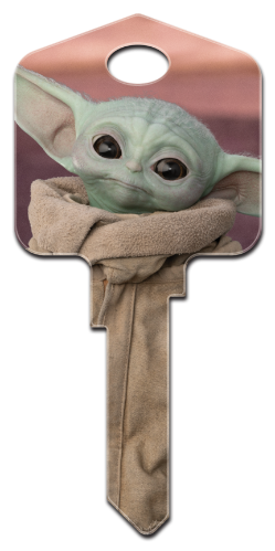 SW22 - The Child  Star Wars, The Mandalorian, The Child, Disney+, house key blank, licensed house key, bb-8,android,droid