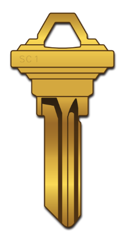 Schlage Brass SC1-BR   