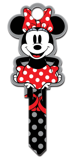 Minnie Mouse Shaped House Key