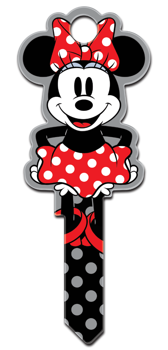 Minnie Mouse Shaped House Key