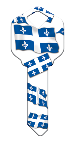 HK50 - Quebec Flag  happy, key, quebec, canadian, canada, flag, flags, house, keys, kw, sc1, wr5