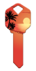HK53 - Sunset  happy, key, sunset, sun, beach, sand, ocean, waves, tropical, palm, trees, warm, summer, house, keys, kw, sc1, wr5
