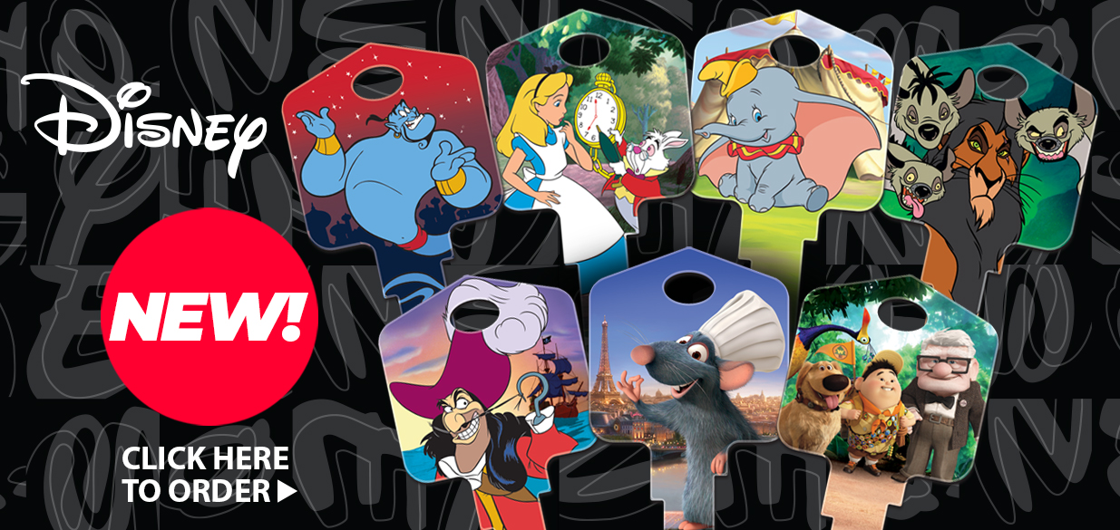 New Disney Keys Available! Order Now!