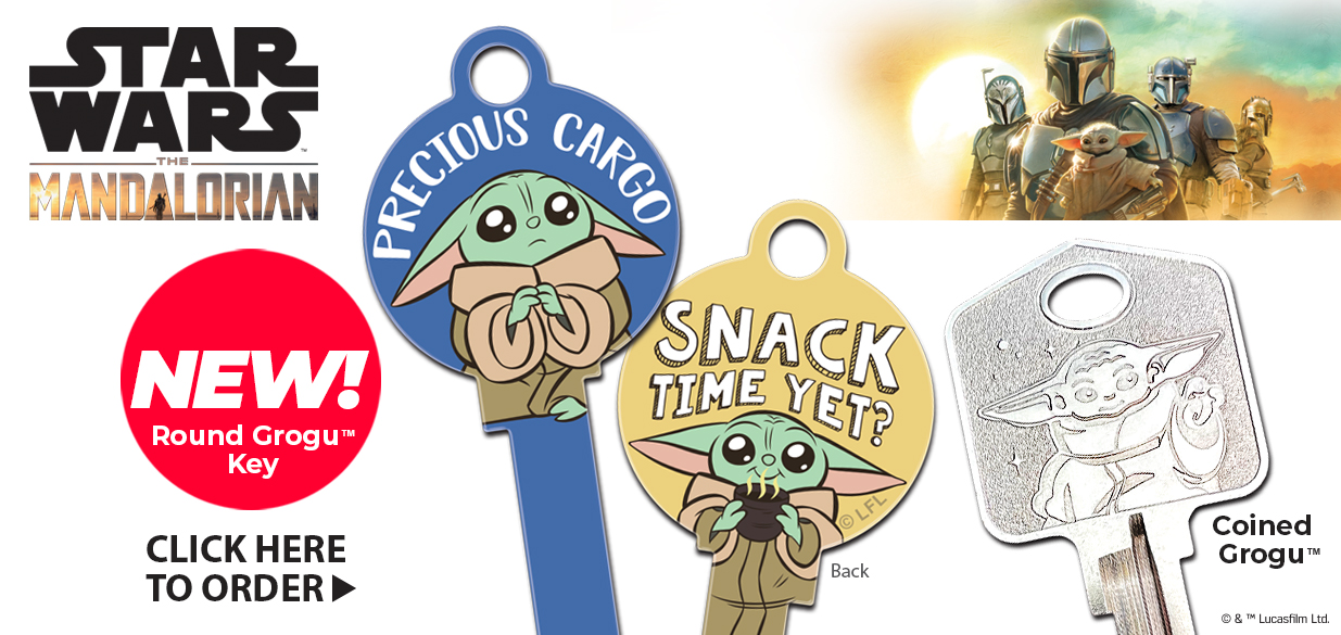 New Star Wars Round Grogu House Key! Order Now!